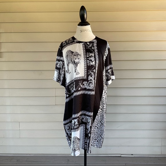 Missguided Tapestry Style Dress - Picture 1 of 7